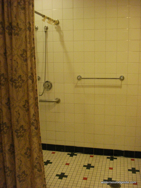 Handicap Accessible Shower in Changing Room